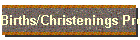 Births/Christenings Preussen