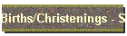 Births/Christenings - Steinach, Neckarkreis, Wuerttemberg