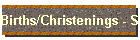 Births/Christenings - Steinach, Neckarkreis, Wuerttemberg